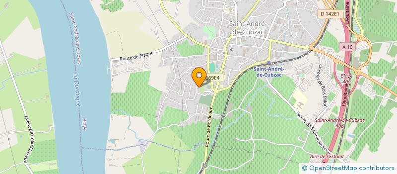 localisation de l'entreprise MONSIEUR ALBAN COQUART  PEUJARD