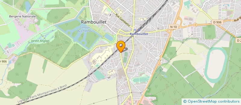 localisation de l'entreprise MONSIEUR ALBAN COUBOULIC à RAMBOUILLET