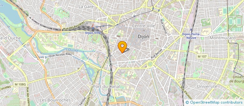 localisation de l'entreprise MONSIEUR ALBAN COUJARD DE LAPLANCHE à DIJON