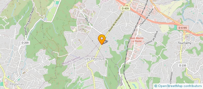 localisation de l'entreprise MONSIEUR ALBAN DAGUINDAU à MOUGINS
