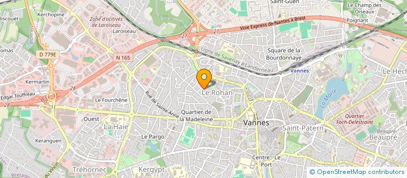 localisation de l'entreprise MONSIEUR ALBAN DAOUST à VANNES