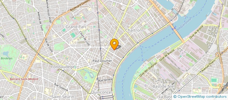 localisation de l'entreprise MONSIEUR ALBAN DE JONG  BORDEAUX