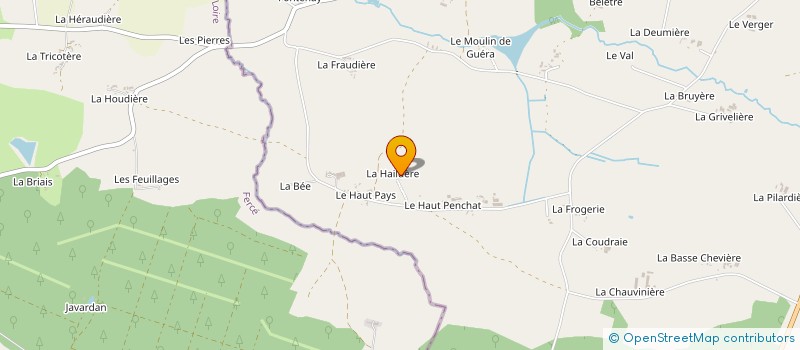 localisation de l'entreprise MONSIEUR ALBAN DEBRAY à MARTIGNE-FERCHAUD
