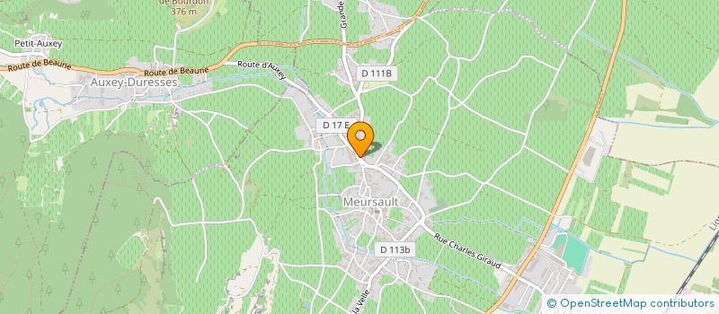 localisation de l'entreprise MONSIEUR ALBAN DELAGRANGE  MEURSAULT