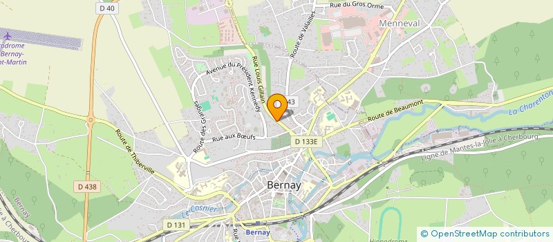 localisation de l'entreprise MONSIEUR ALBAN DELANOE à BERNAY
