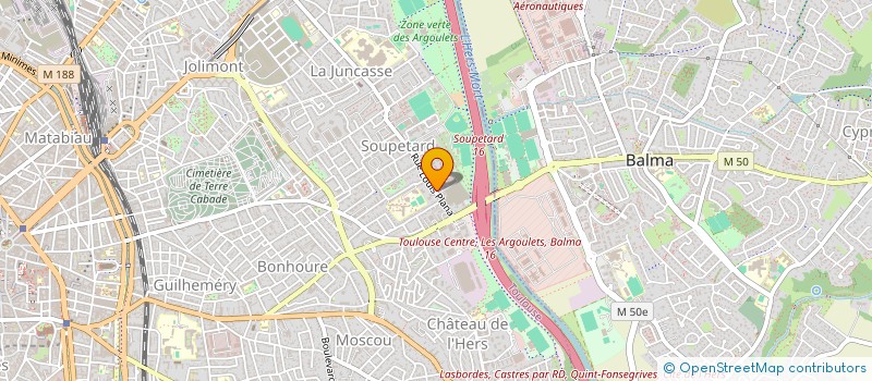 localisation de l'entreprise MONSIEUR ALBAN DESBARAX à TOULOUSE