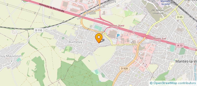 localisation de l'entreprise MONSIEUR ALBAN DESPALIN à BUCHELAY