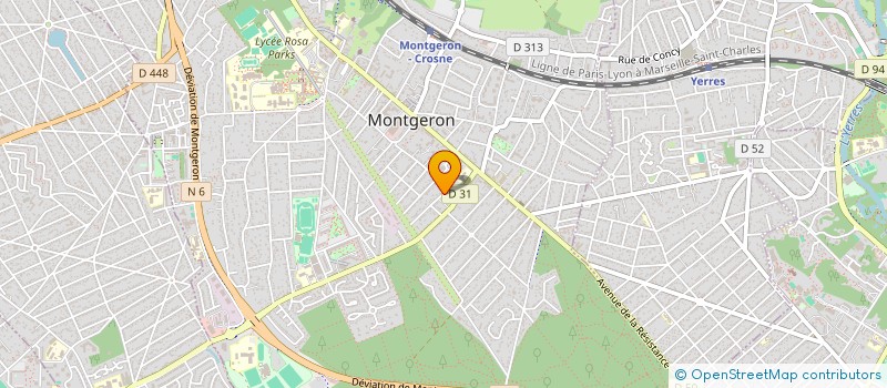 localisation de l'entreprise MONSIEUR ALBAN DESPUJOLS à MONTGERON