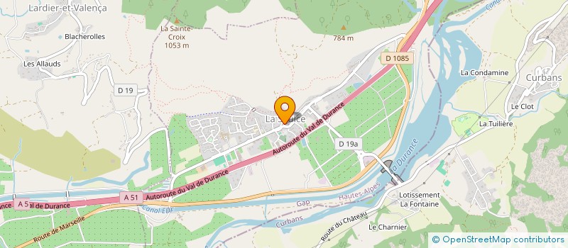 localisation de l'entreprise MONSIEUR ALBAN DOREL  LA SAULCE