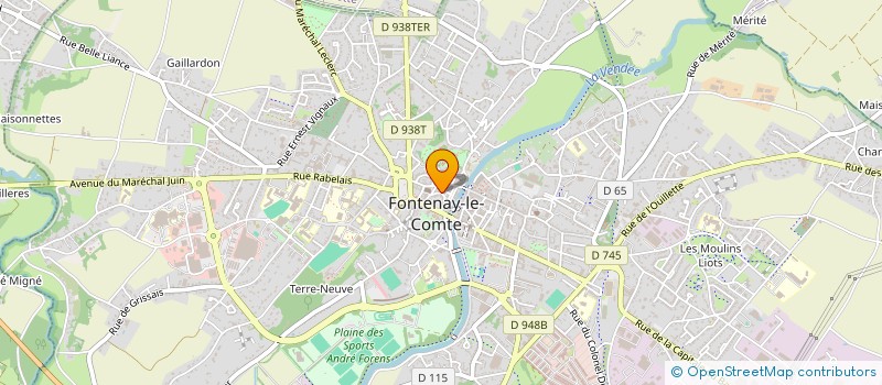 localisation de l'entreprise MONSIEUR ALBAN DUCHATEAUX à FONTENAY-LE-COMTE