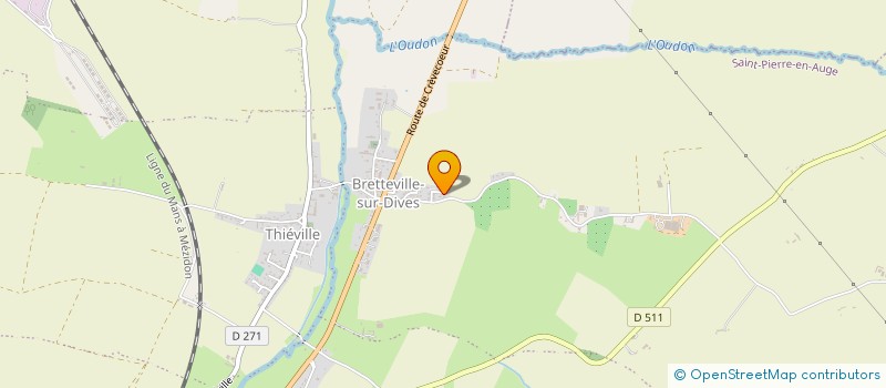 localisation de l'entreprise MONSIEUR ALBAN DUCLOY  SAINT-PIERRE-EN-AUGE