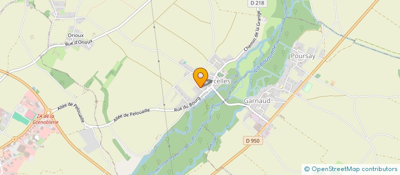 localisation de l'entreprise MONSIEUR ALBAN DUCOFFE  COURCELLES