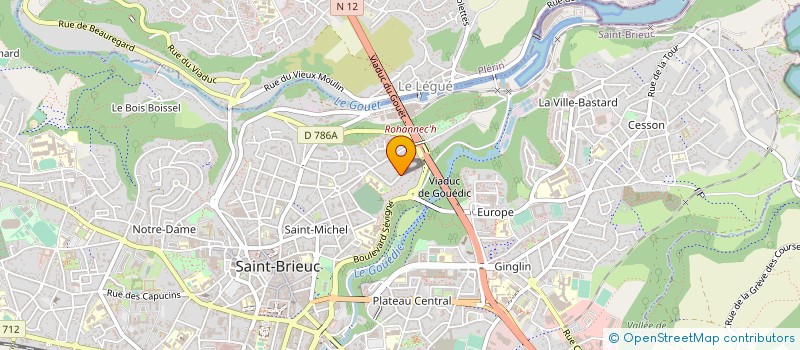 localisation de l'entreprise MONSIEUR ALBAN DUNO à SAINT-BRIEUC