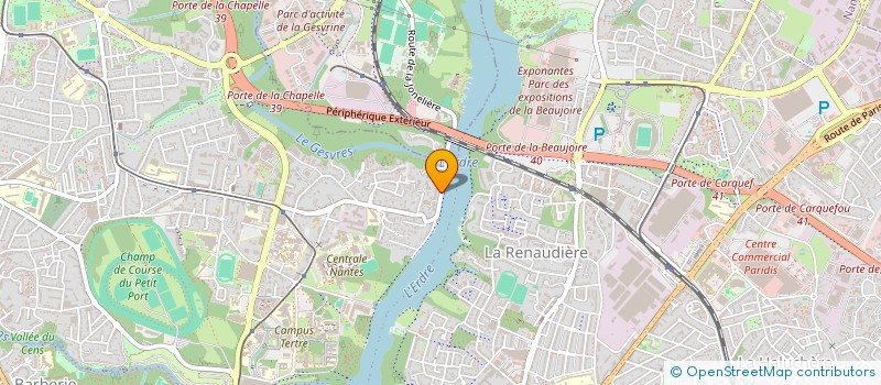 localisation de l'entreprise MONSIEUR ALBAN-ELOUEN BARUTEAU  NANTES