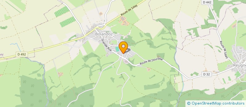 localisation de l'entreprise MONSIEUR ALBAN FAUCHON  BOLANDOZ