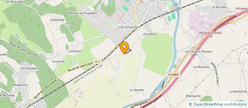 localisation de l'entreprise MONSIEUR ALBAN FAULCONNIER  MONTREM