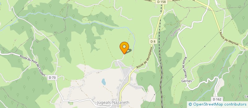 localisation de l'entreprise MONSIEUR ALBAN FISCH  LOSTANGES