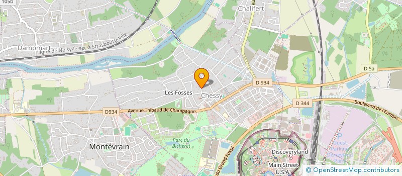 localisation de l'entreprise MONSIEUR ALBAN GAUTIER  CHESSY