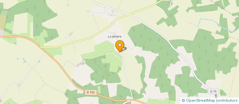 localisation de l'entreprise MONSIEUR ALBAN GERAUDIE  COUSSAY-LES-BOIS