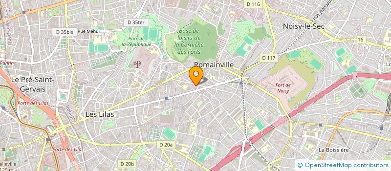 localisation de l'entreprise MONSIEUR ALBAN GERVAIS à ROMAINVILLE