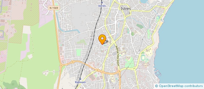 localisation de l'entreprise MONSIEUR ALBAN GIANNELLI à ISTRES