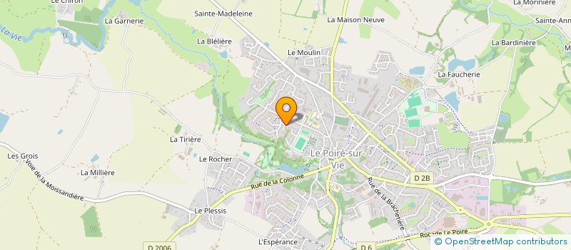 localisation de l'entreprise MONSIEUR ALBAN GOFFETTE à LE POIRE-SUR-VIE