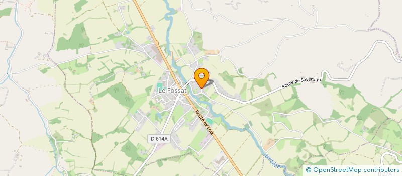 localisation de l'entreprise MONSIEUR ALBAN HAIK  LE FOSSAT