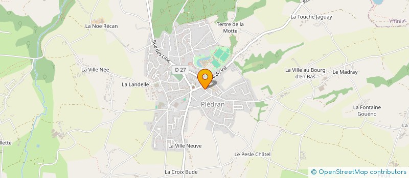 localisation de l'entreprise MONSIEUR ALBAN HERY  PLEDRAN