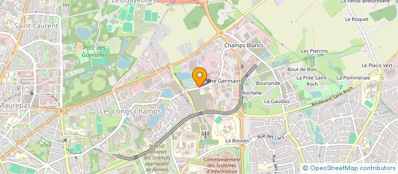 localisation de l'entreprise MONSIEUR ALBAN JEANTHEAU  CESSON-SEVIGNE