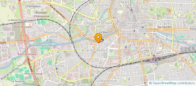 localisation de l'entreprise MONSIEUR ALBAN KAIZER  RENNES