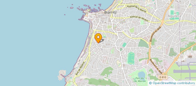 localisation de l'entreprise MONSIEUR ALBAN KNEPPERT à BIARRITZ