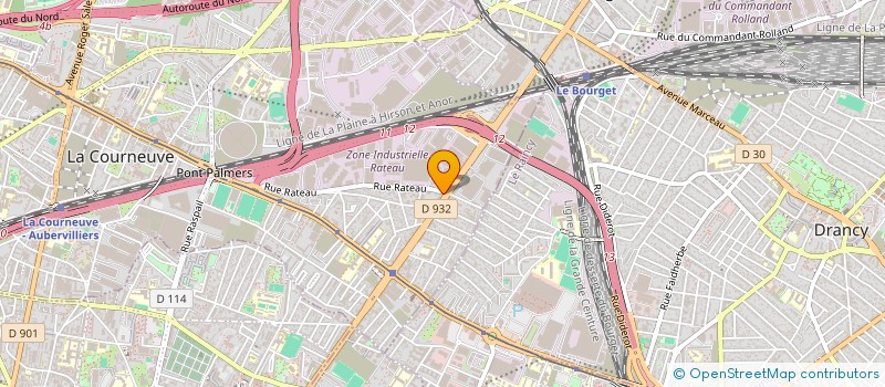 localisation de l'entreprise MONSIEUR ALBAN KYSIR KHAN à LA COURNEUVE