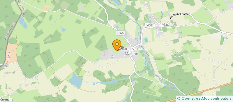 localisation de l'entreprise MONSIEUR ALBAN LANORE à MARCILLY-SUR-MAULNE