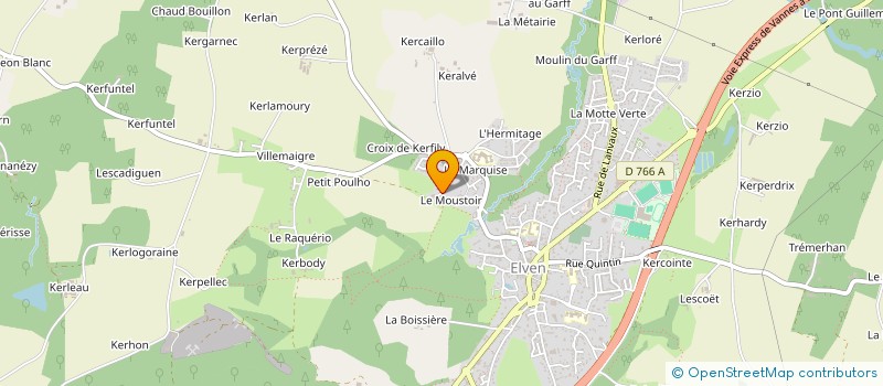 localisation de l'entreprise MONSIEUR ALBAN LE CLAINCHE à ELVEN