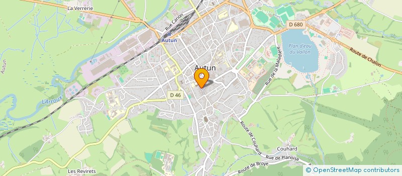 localisation de l'entreprise MONSIEUR ALBAN LE DEUNFF à AUTUN
