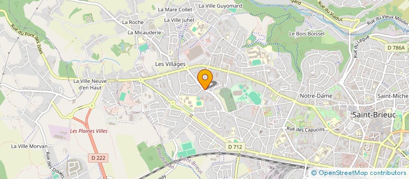 localisation de l'entreprise MONSIEUR ALBAN LE GUILLERMIC à SAINT-BRIEUC