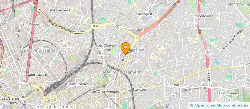 localisation de l'entreprise MONSIEUR ALBAN LE PRIEULT à MARSEILLE