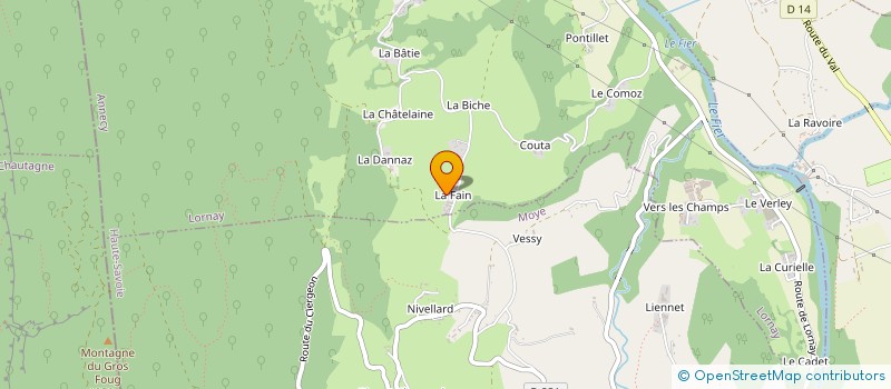 localisation de l'entreprise MONSIEUR ALBAN LEDUC  LORNAY