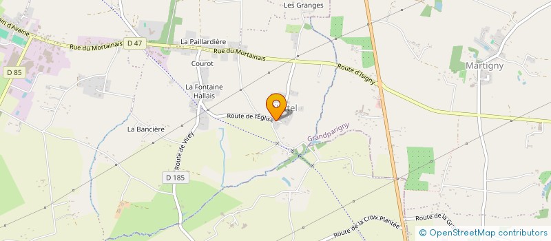 localisation de l'entreprise MONSIEUR ALBAN LEMARDELEY  ISIGNY-LE-BUAT