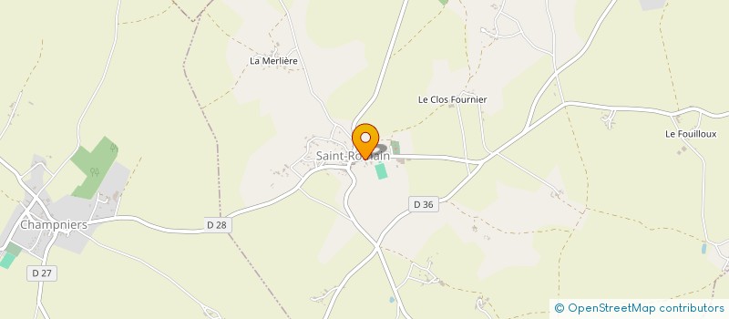 localisation de l'entreprise MONSIEUR ALBAN LIEGE  SAINT-ROMAIN