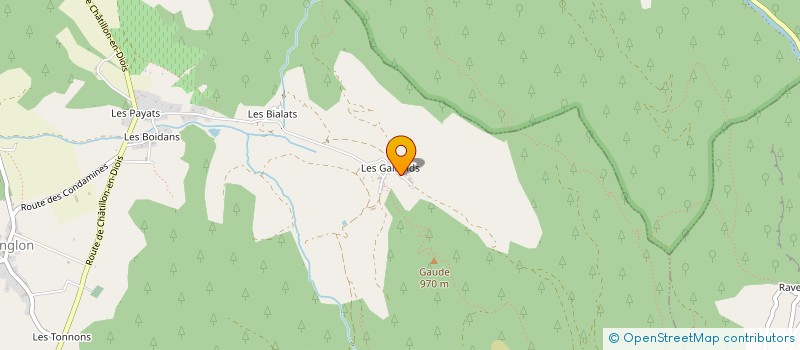 localisation de l'entreprise MONSIEUR ALBAN LIGNE  MENGLON