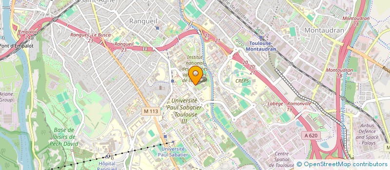 localisation de l'entreprise MONSIEUR ALBAN LION  TOULOUSE