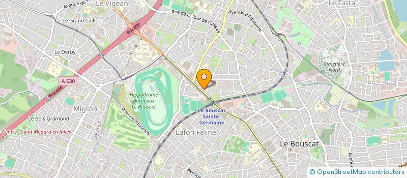 localisation de l'entreprise MONSIEUR ALBAN LOPEZ  BRUGES