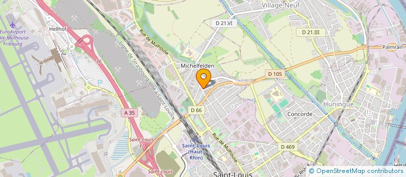 localisation de l'entreprise MONSIEUR ALBAN MALOKU  SAINT-LOUIS