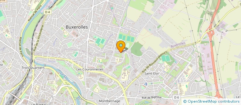 localisation de l'entreprise MONSIEUR ALBAN MANDUCHET à POITIERS