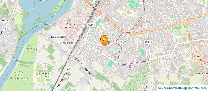 localisation de l'entreprise MONSIEUR ALBAN-MARTIAL NGBONDO YELIS à ANGERS