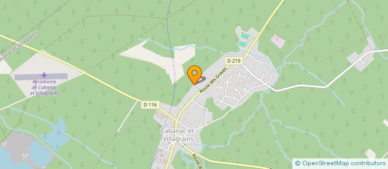 localisation de l'entreprise MONSIEUR ALBAN MAUREY  CABANAC-ET-VILLAGRAINS