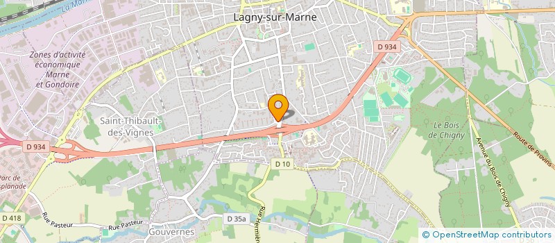 localisation de l'entreprise MONSIEUR ALBAN METAIRIE  CHAMPS-SUR-MARNE