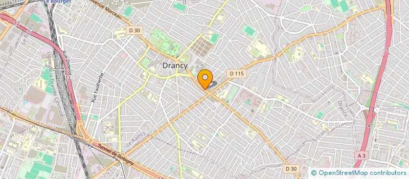 localisation de l'entreprise MONSIEUR ALBAN METAIRIE  DRANCY