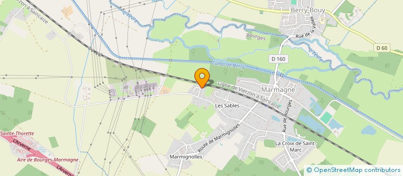 localisation de l'entreprise MONSIEUR ALBAN MEYER  MARMAGNE